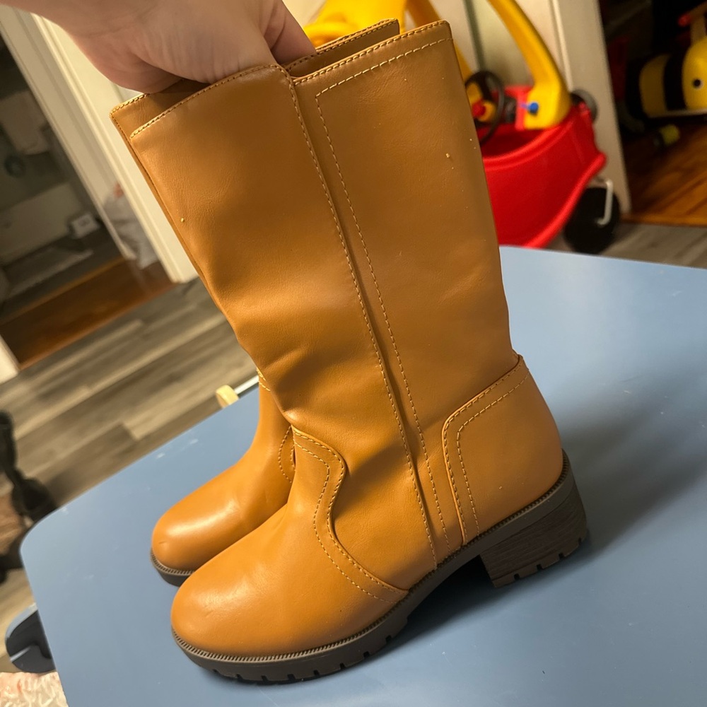 Dream Pairs Tan Heeled Boots